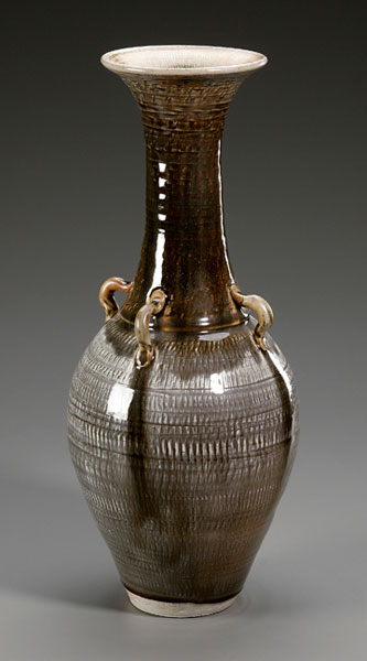 Chattered Vase