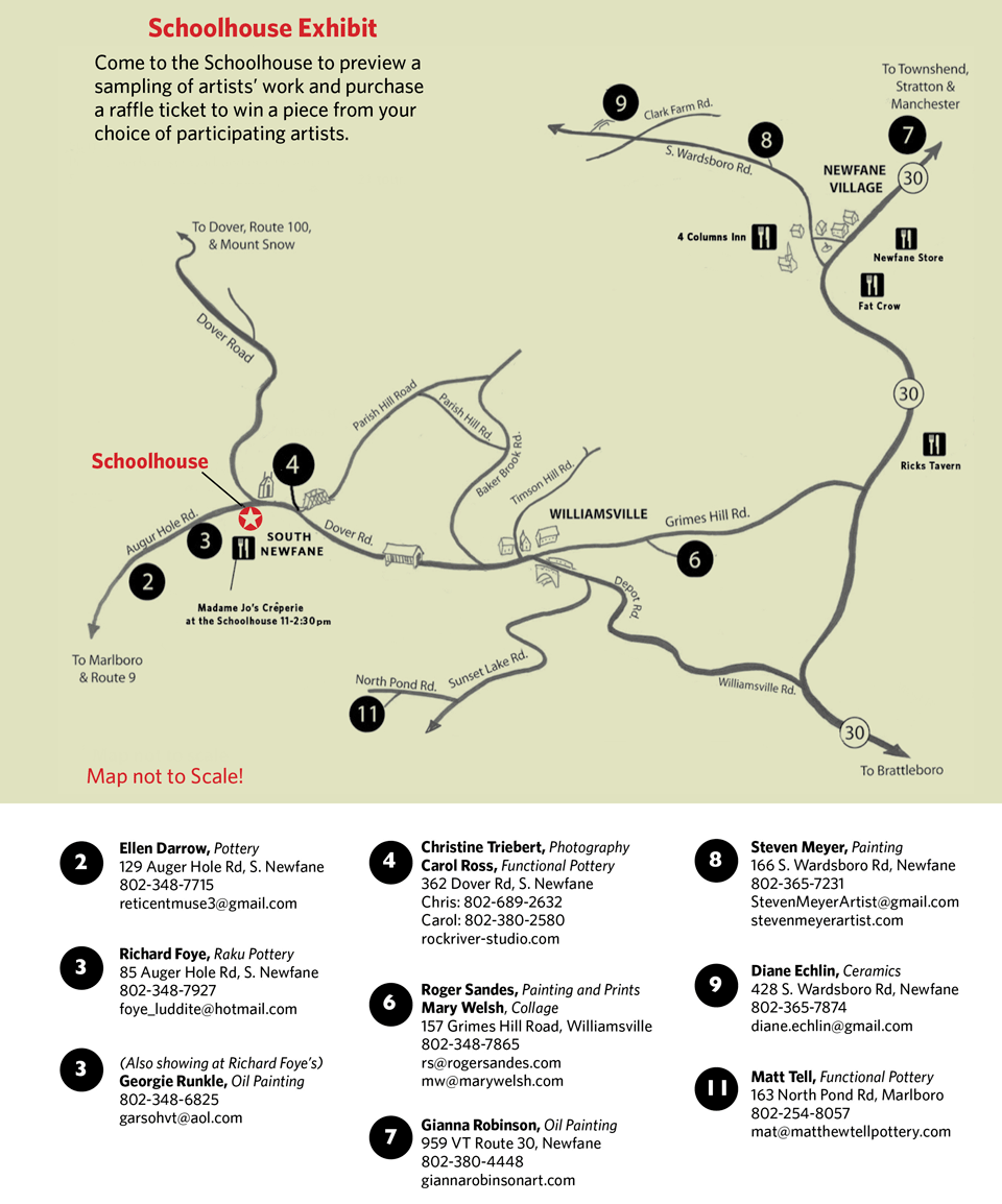 2021 Tour Map